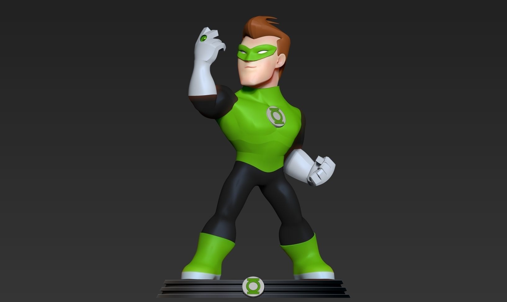 Green Lantern Fanart 3D print model_9