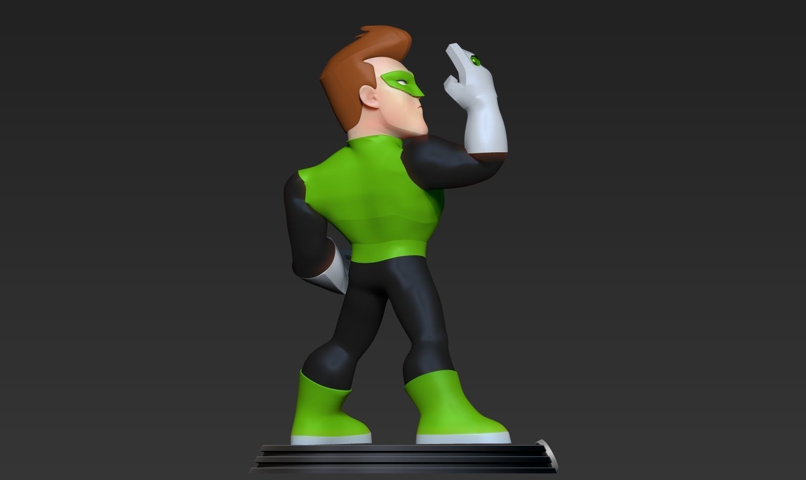 Green Lantern Fanart 3D print model_13