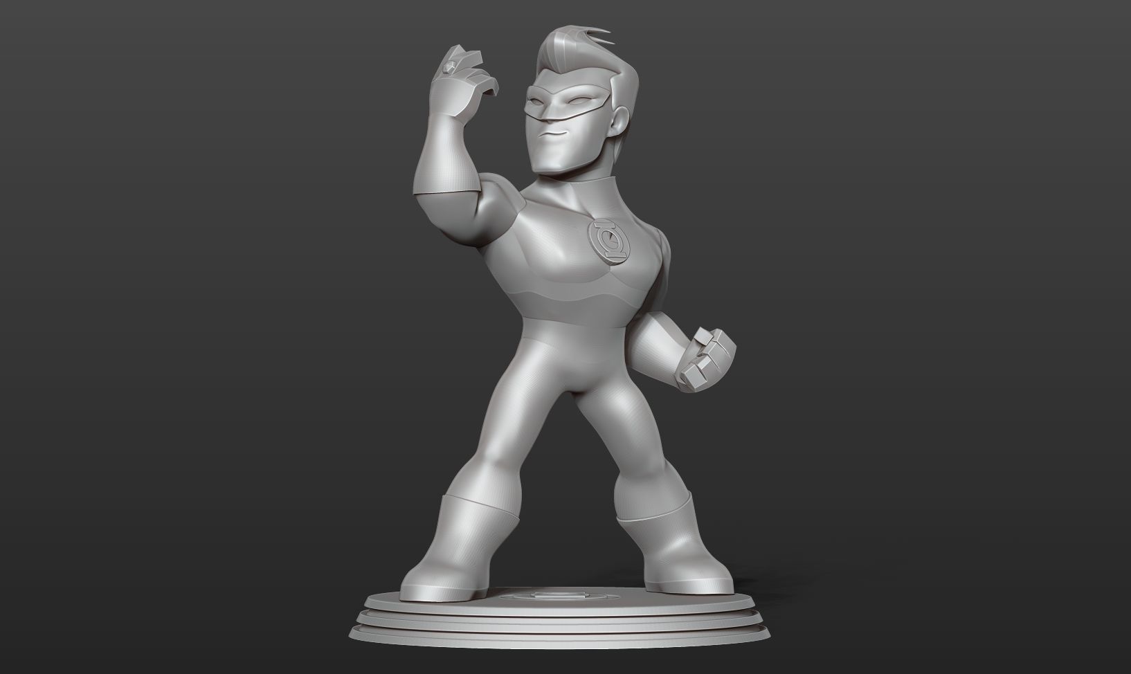 Green Lantern Fanart 3D print model_10