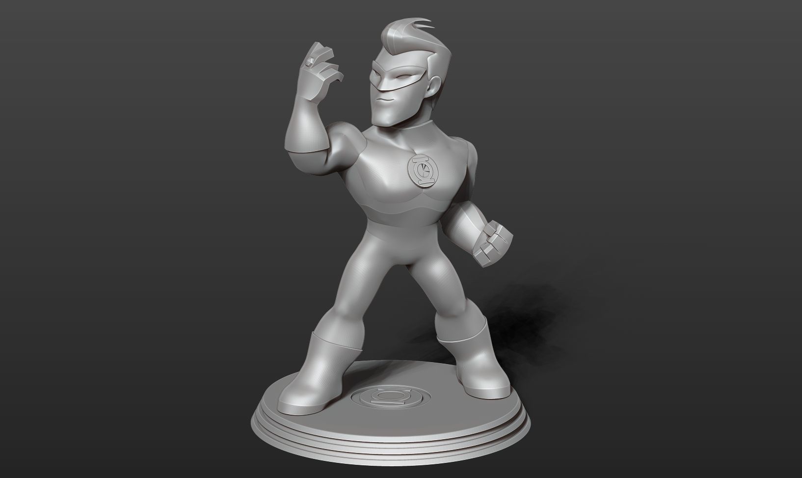 Green Lantern Fanart 3D print model_7