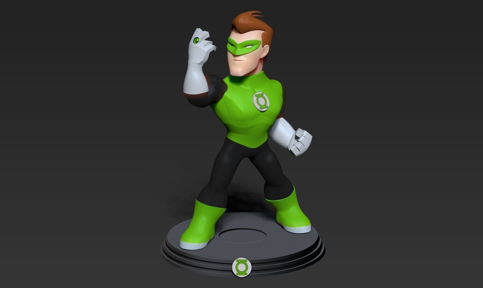 Green Lantern Fanart 3D print model_6