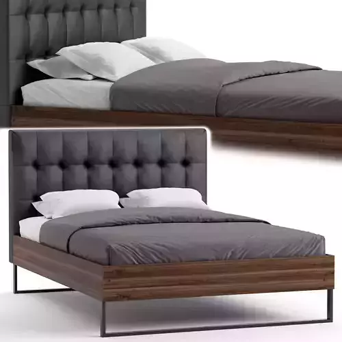Industrial Bed by Baxton Studio