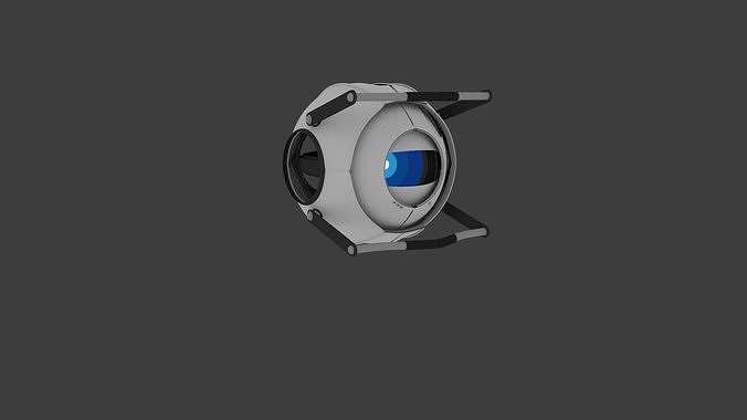 Wheatley From Portal 2 Free 3D model