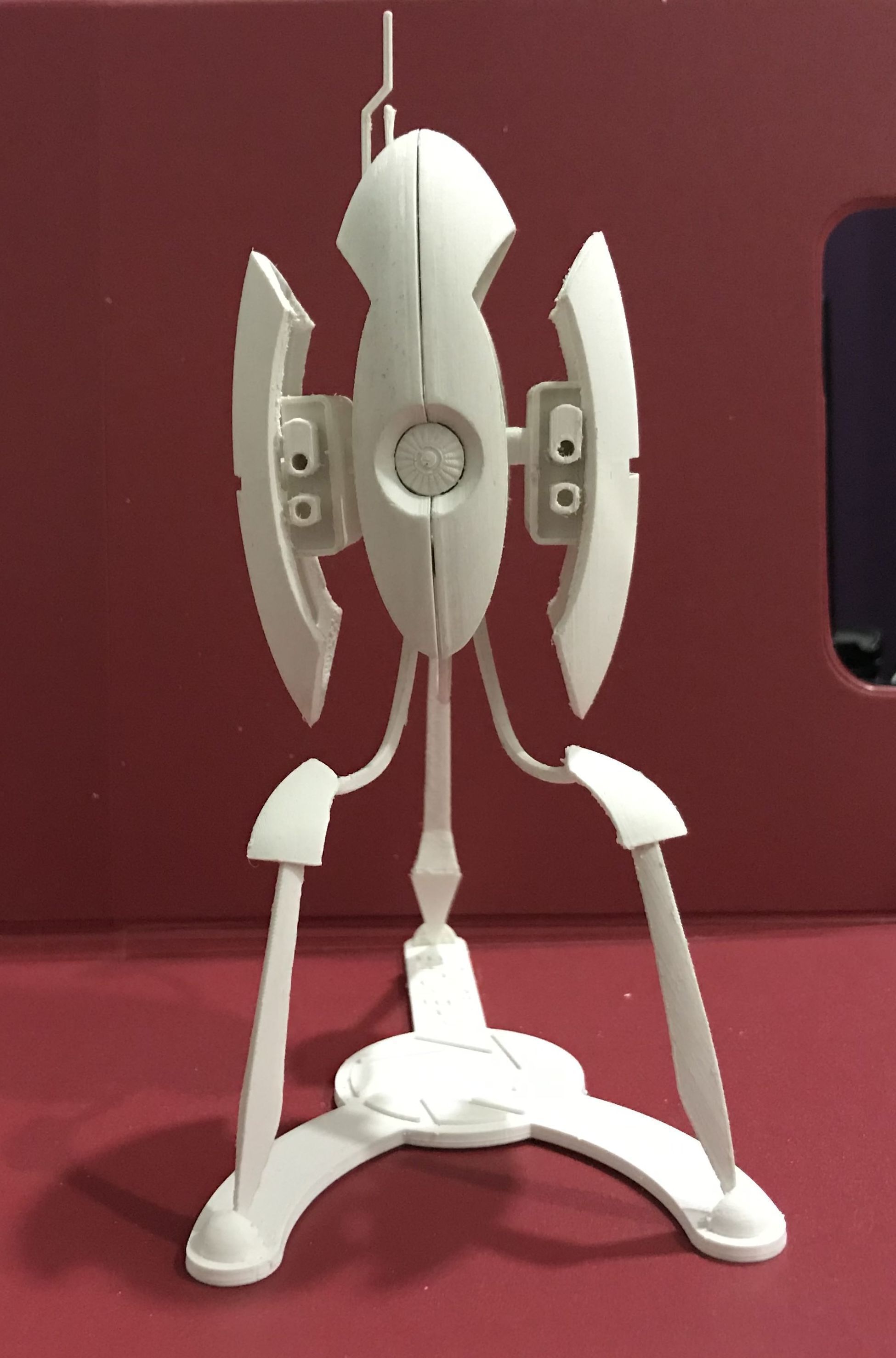 Portal Sentry Turret Printable Figurine Free 3D print model_2