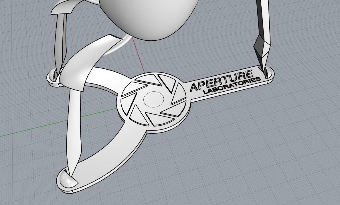 Portal Sentry Turret Printable Figurine Free 3D print model_6