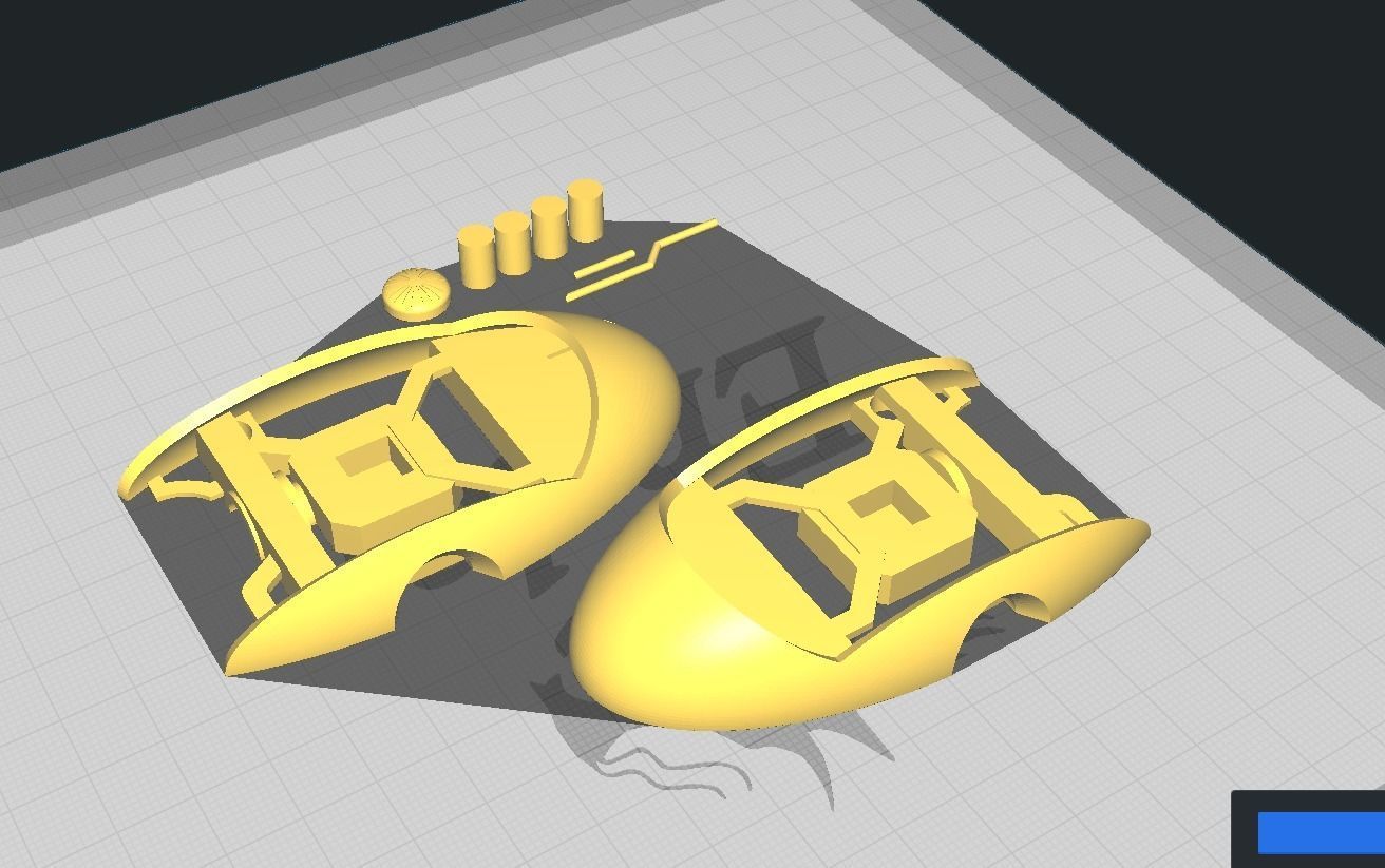 Portal Sentry Turret Printable Figurine Free 3D print model_9