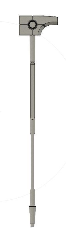 Ronan The Accuser Hammer - Cosmi Rod 3D print model_11