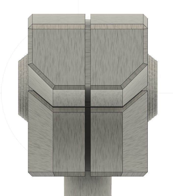 Ronan The Accuser Hammer - Cosmi Rod 3D print model_7