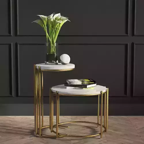 Messina Nesting Side Tables West Elm