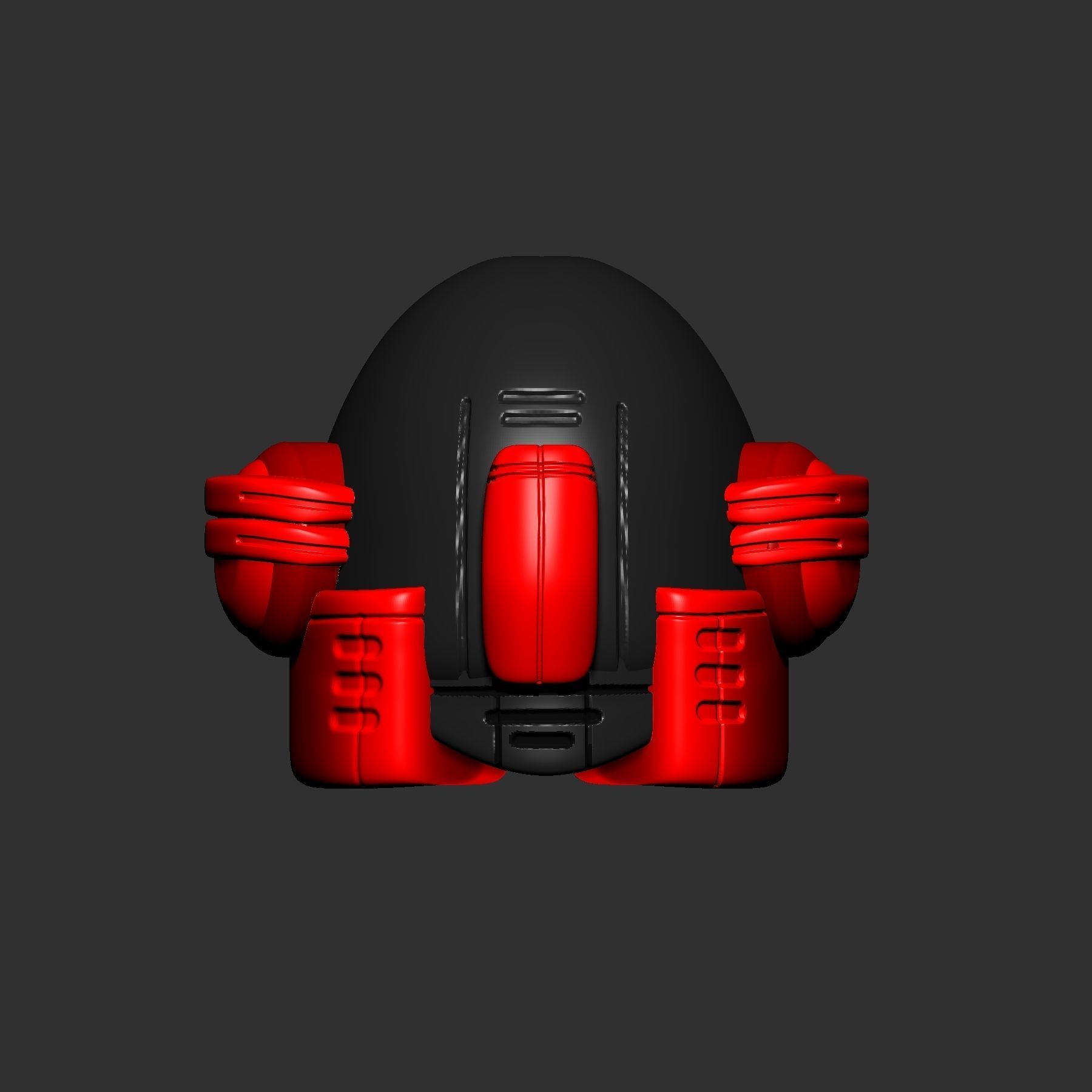 helmet high poly sculpt 3d printable ver 7 3D model 3D model_1
