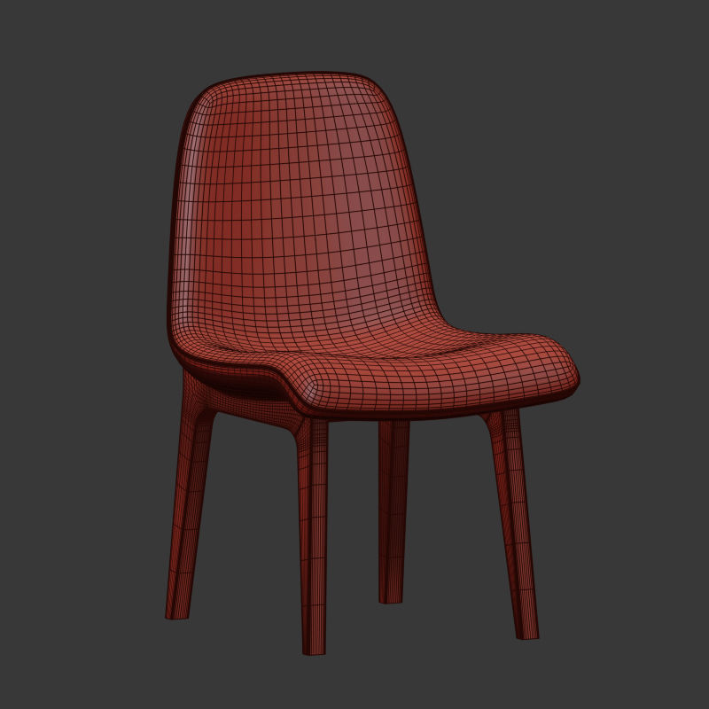Aubrey Dinning Chair  3D model_4