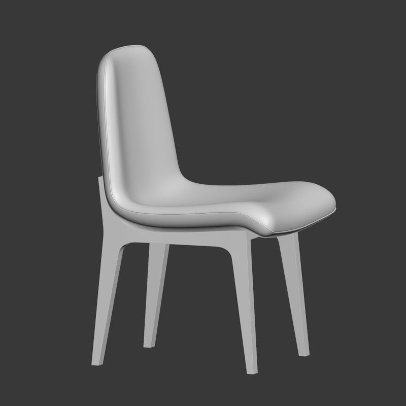 Aubrey Dinning Chair  3D model_2