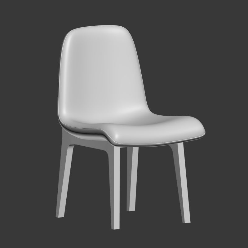 Aubrey Dinning Chair  3D model_1