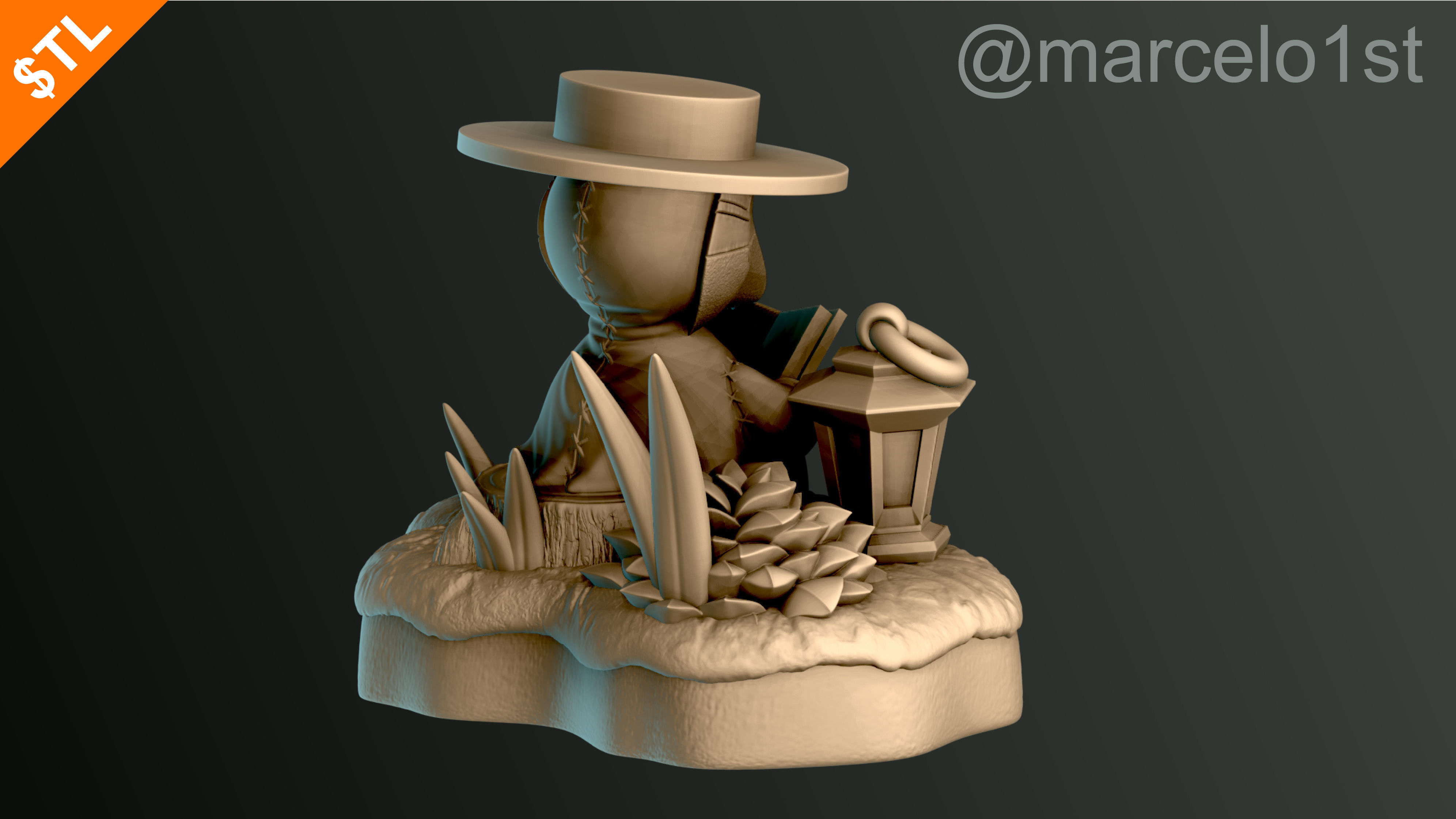 Plague Doctor - Black Death 3D print model_57