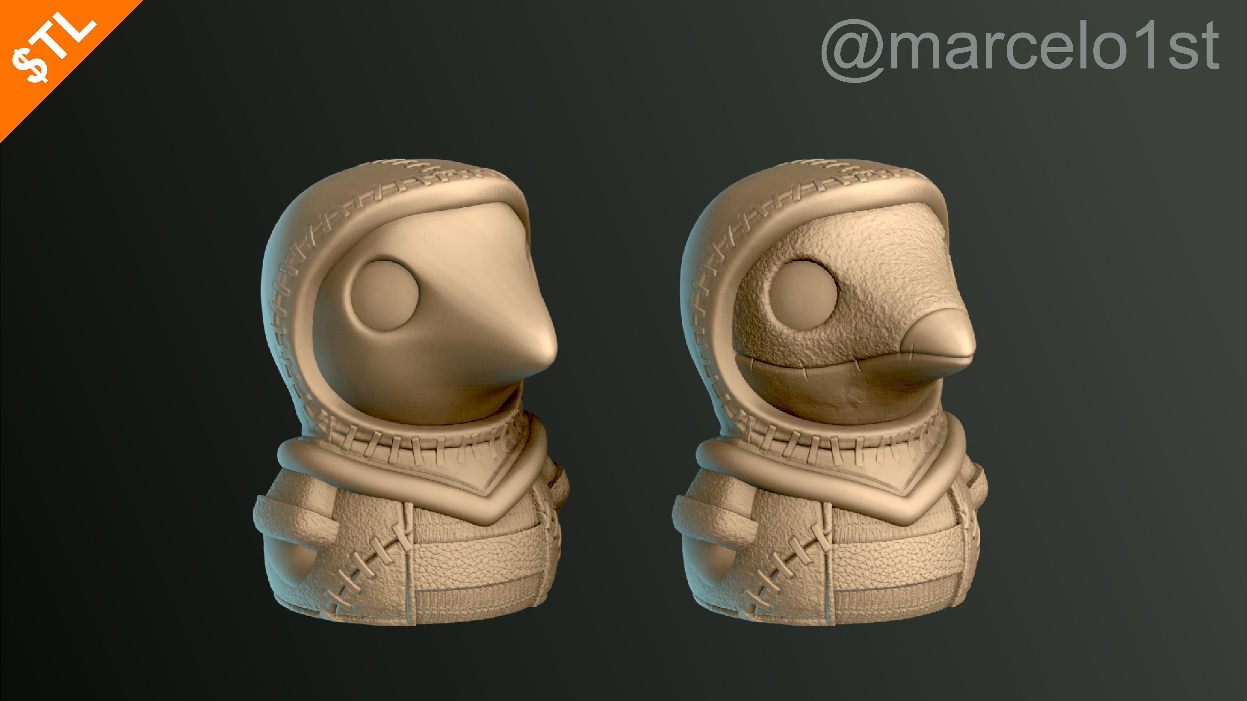 Plague Doctor - Black Death 3D print model_26