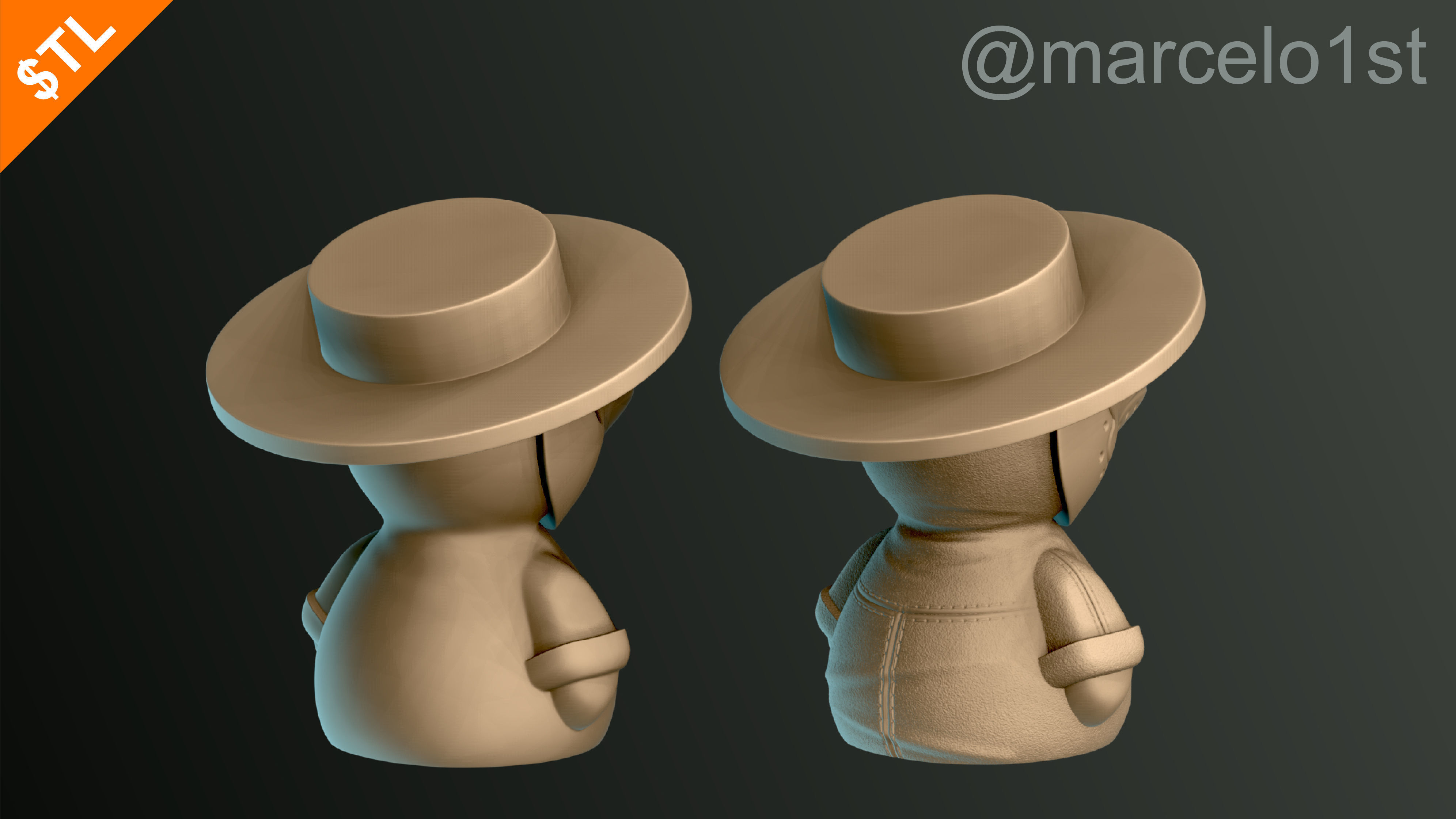 Plague Doctor - Black Death 3D print model_6