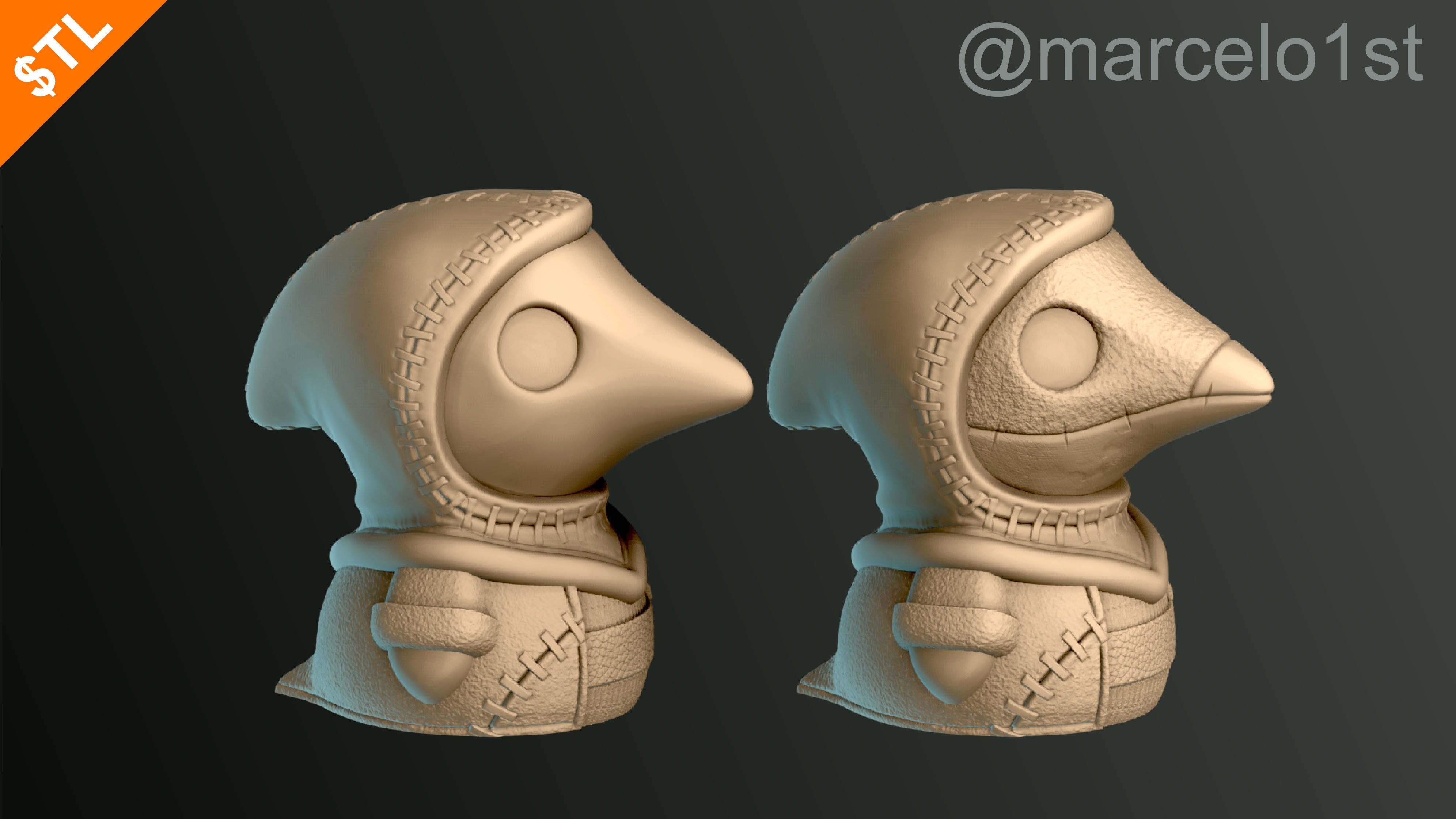 Plague Doctor - Black Death 3D print model_27