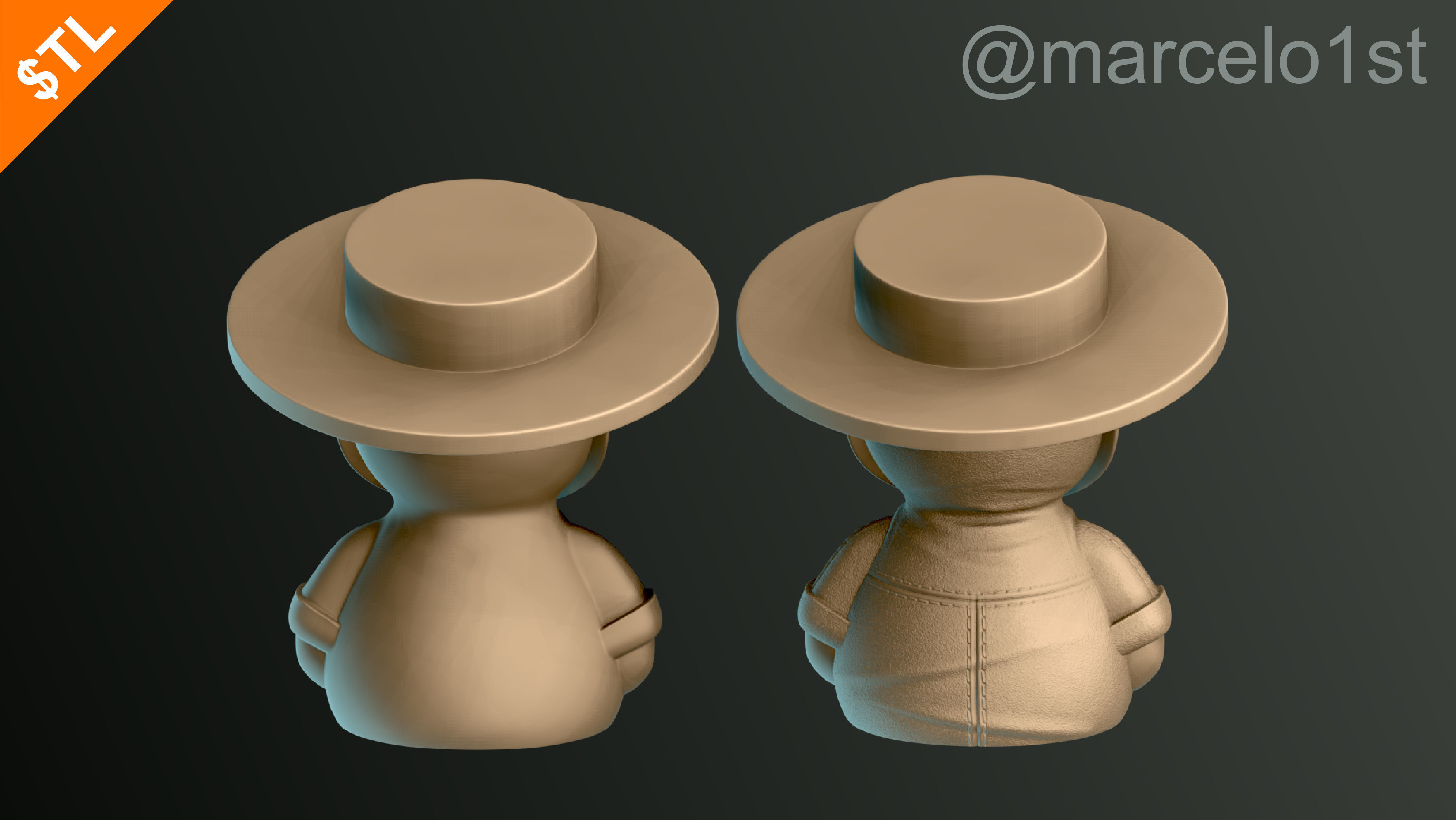 Plague Doctor - Black Death 3D print model_7
