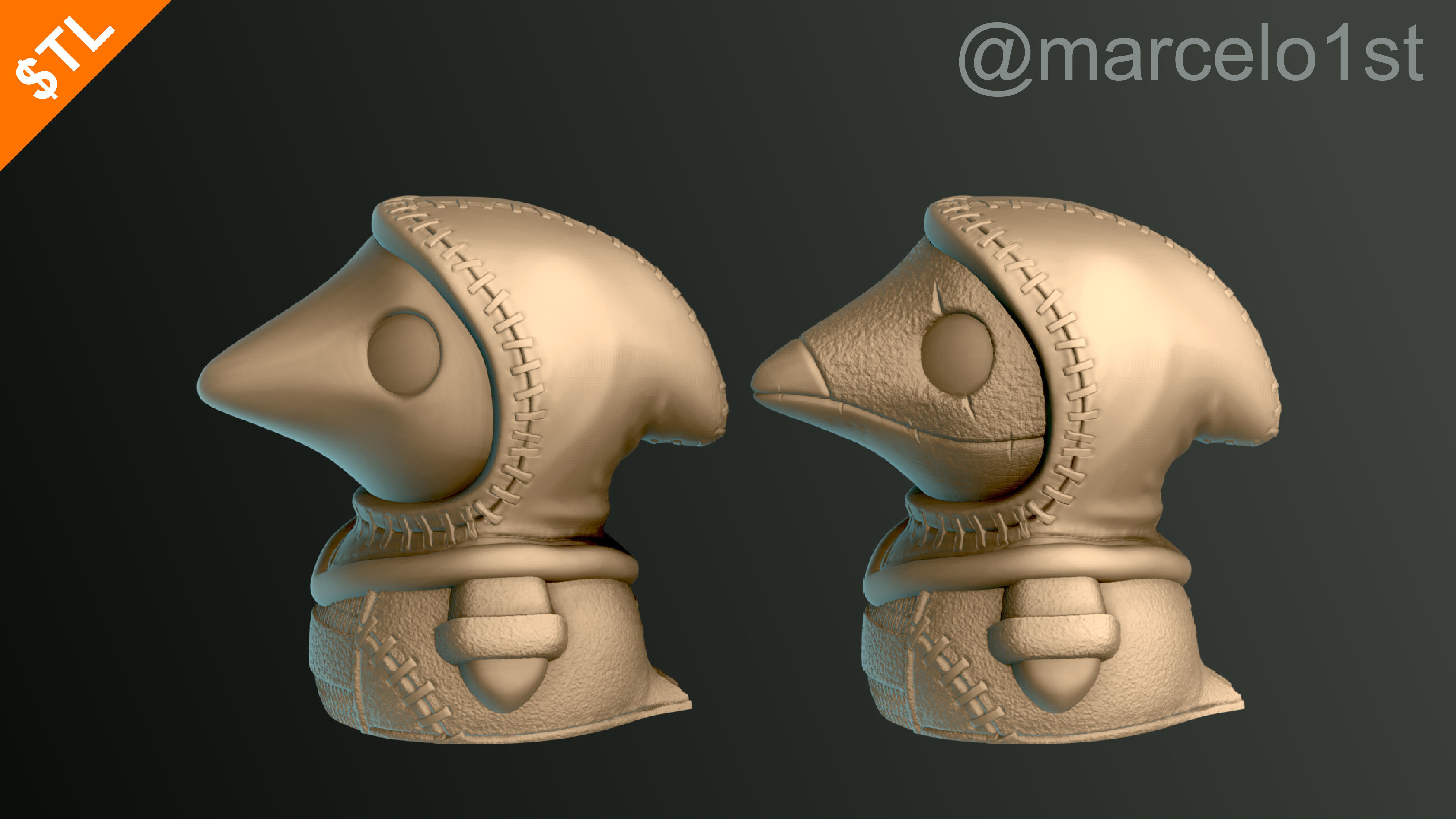 Plague Doctor - Black Death 3D print model_33