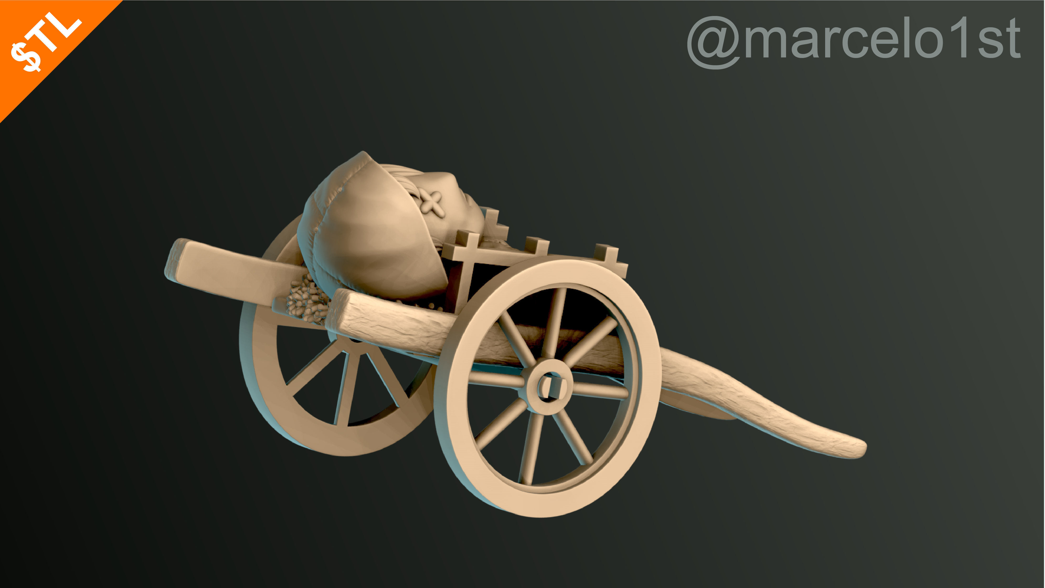 Plague Doctor - Black Death 3D print model_69