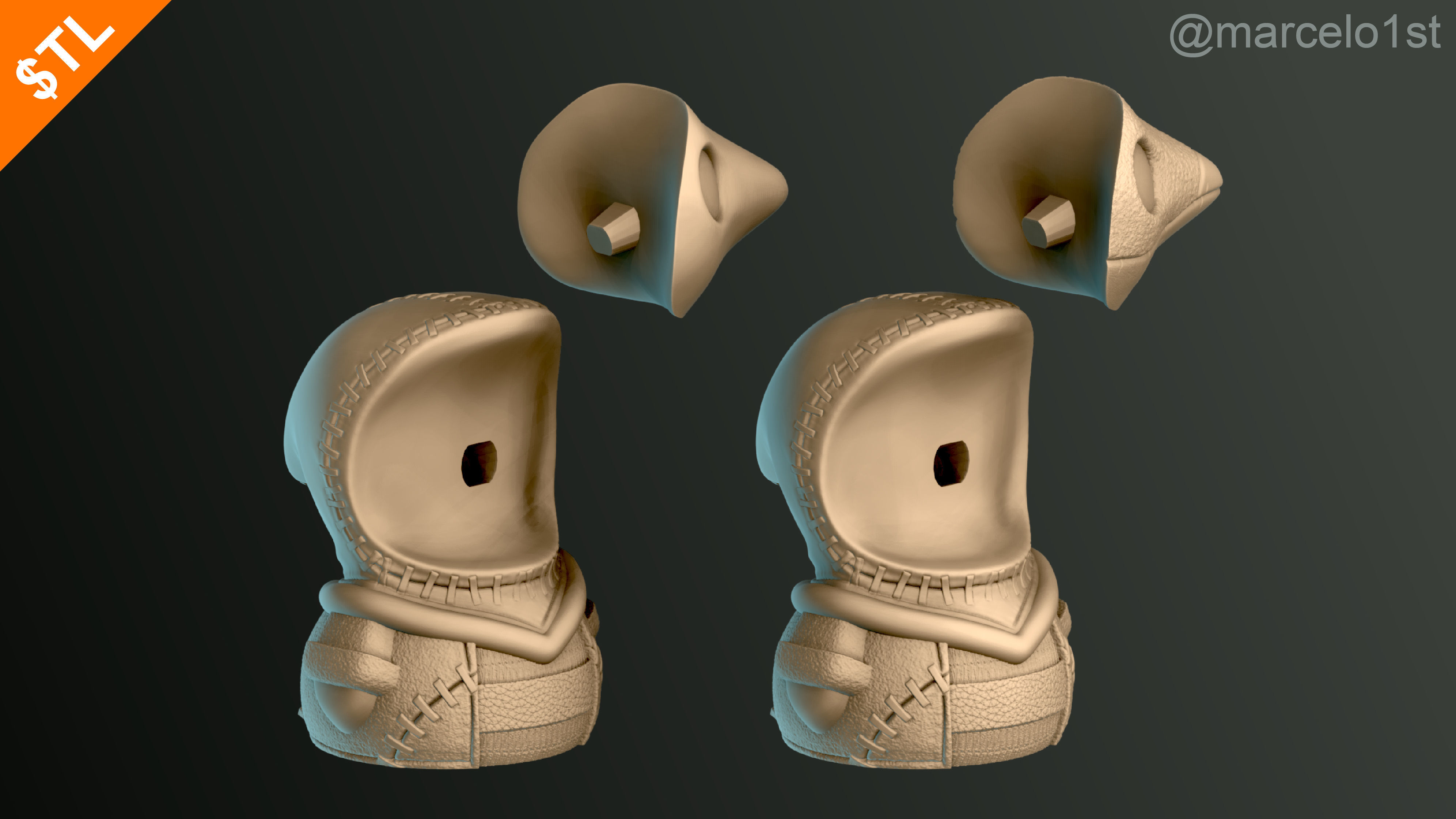 Plague Doctor - Black Death 3D print model_36