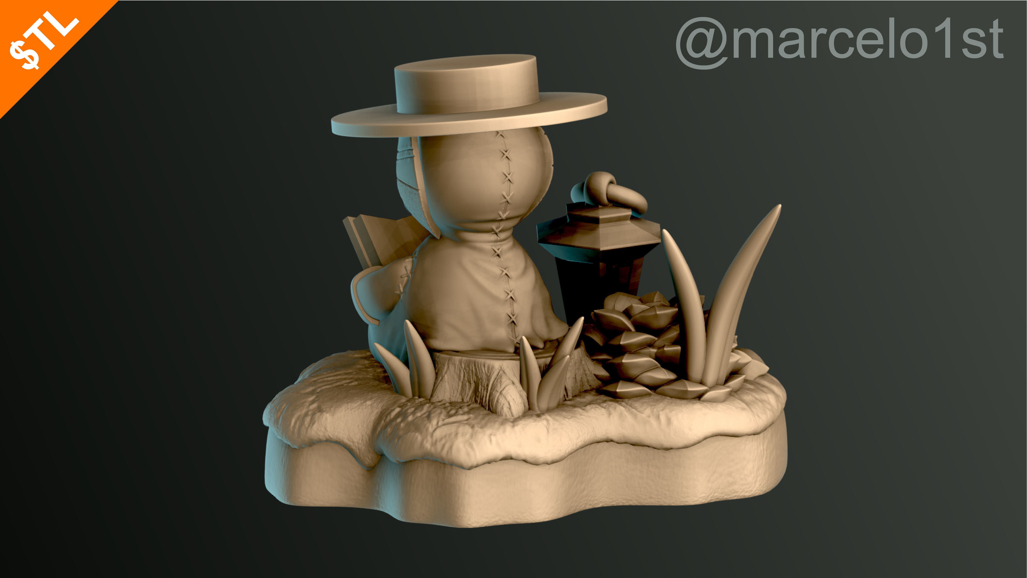 Plague Doctor - Black Death 3D print model_59