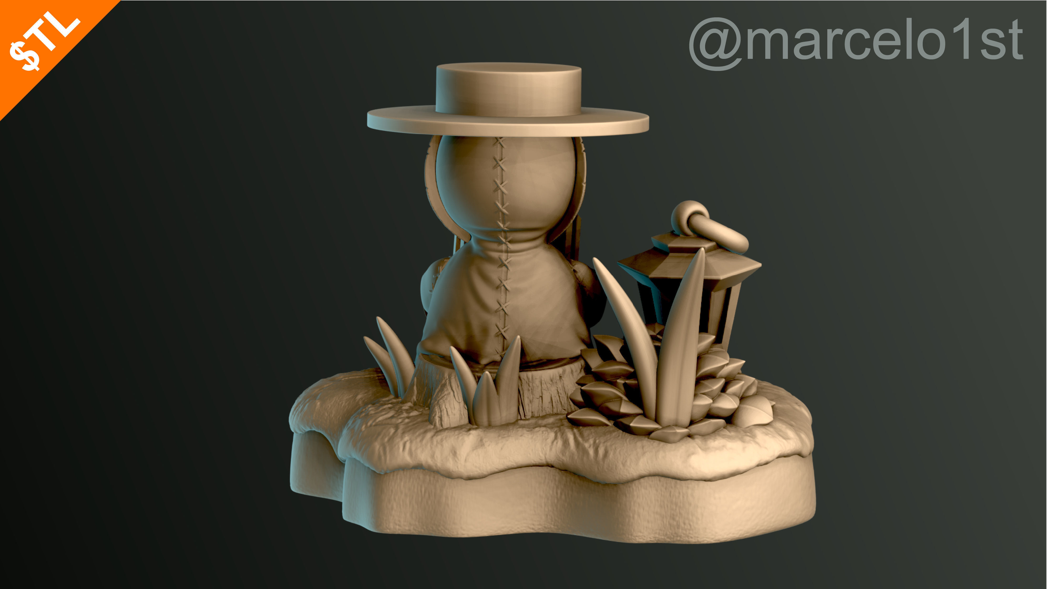 Plague Doctor - Black Death 3D print model_58