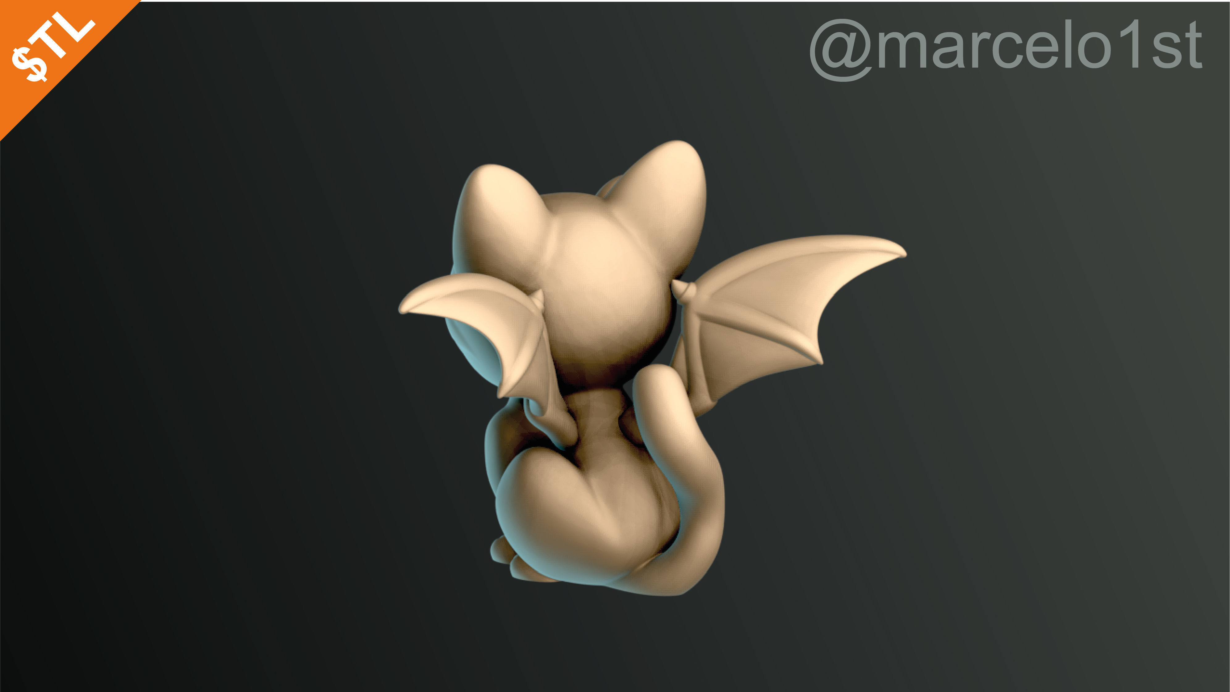 Cats Cute Halloween Decoration 3D print model_35