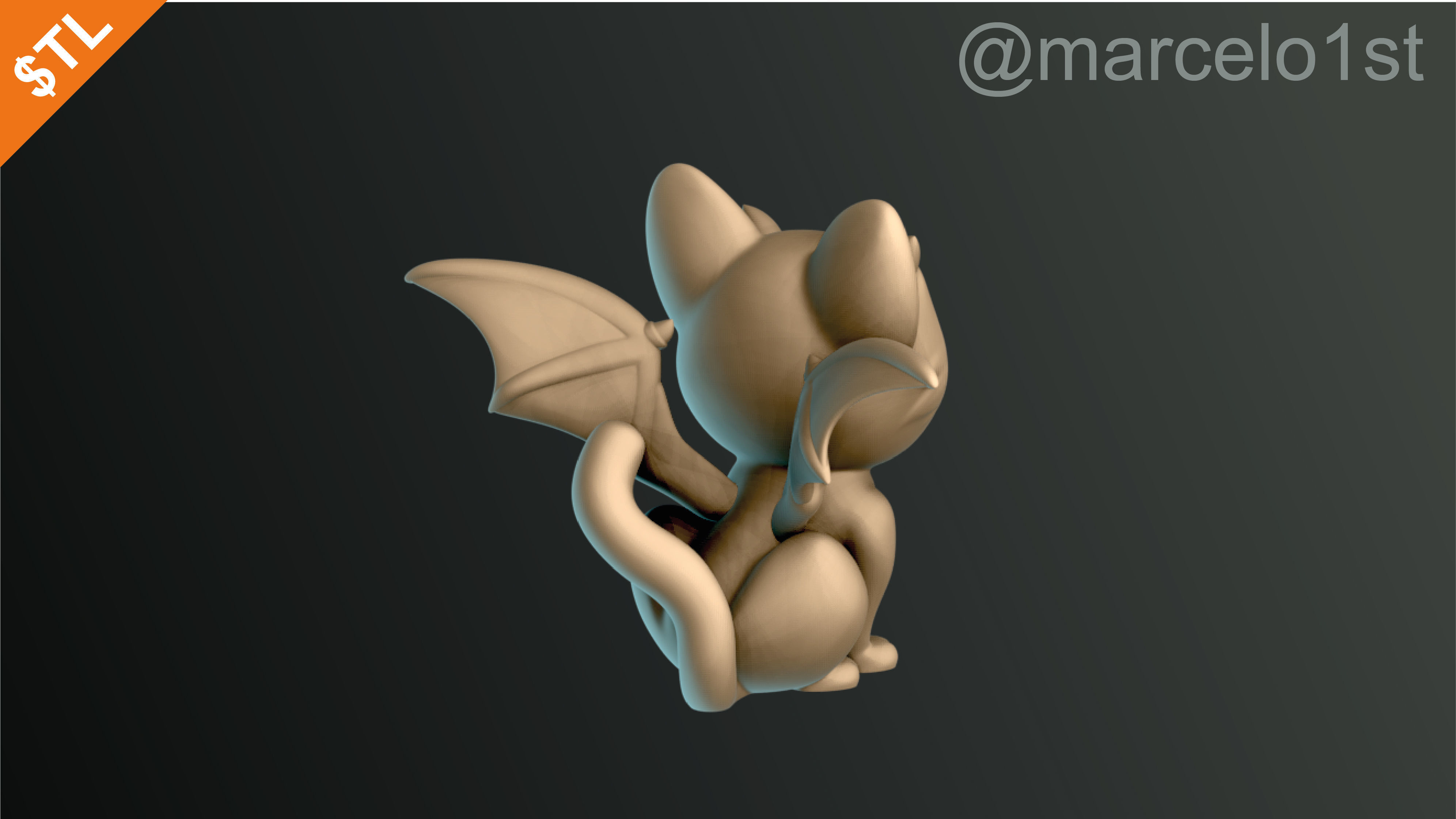 Cats Cute Halloween Decoration 3D print model_34