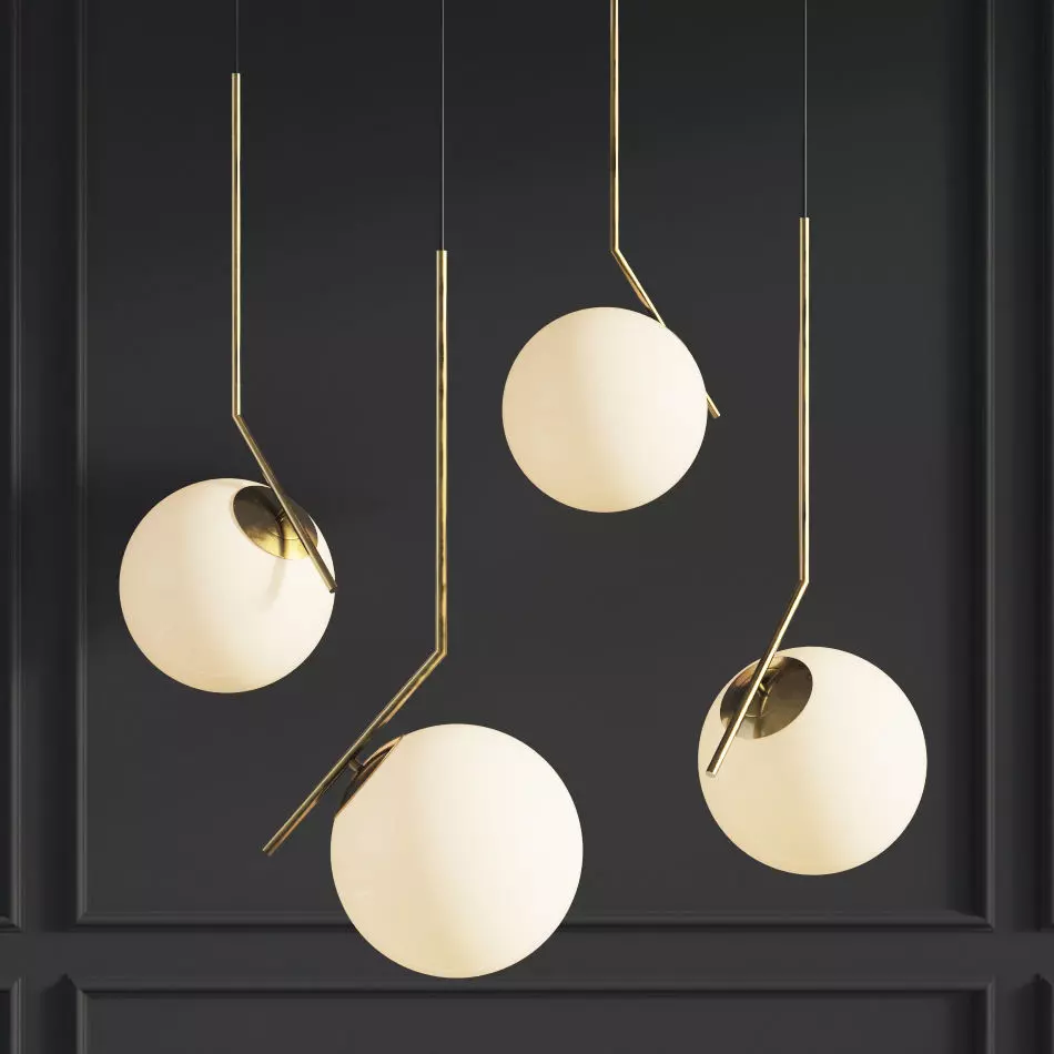 Flow Lights Family Michael Anastassiades Pendant 3D model