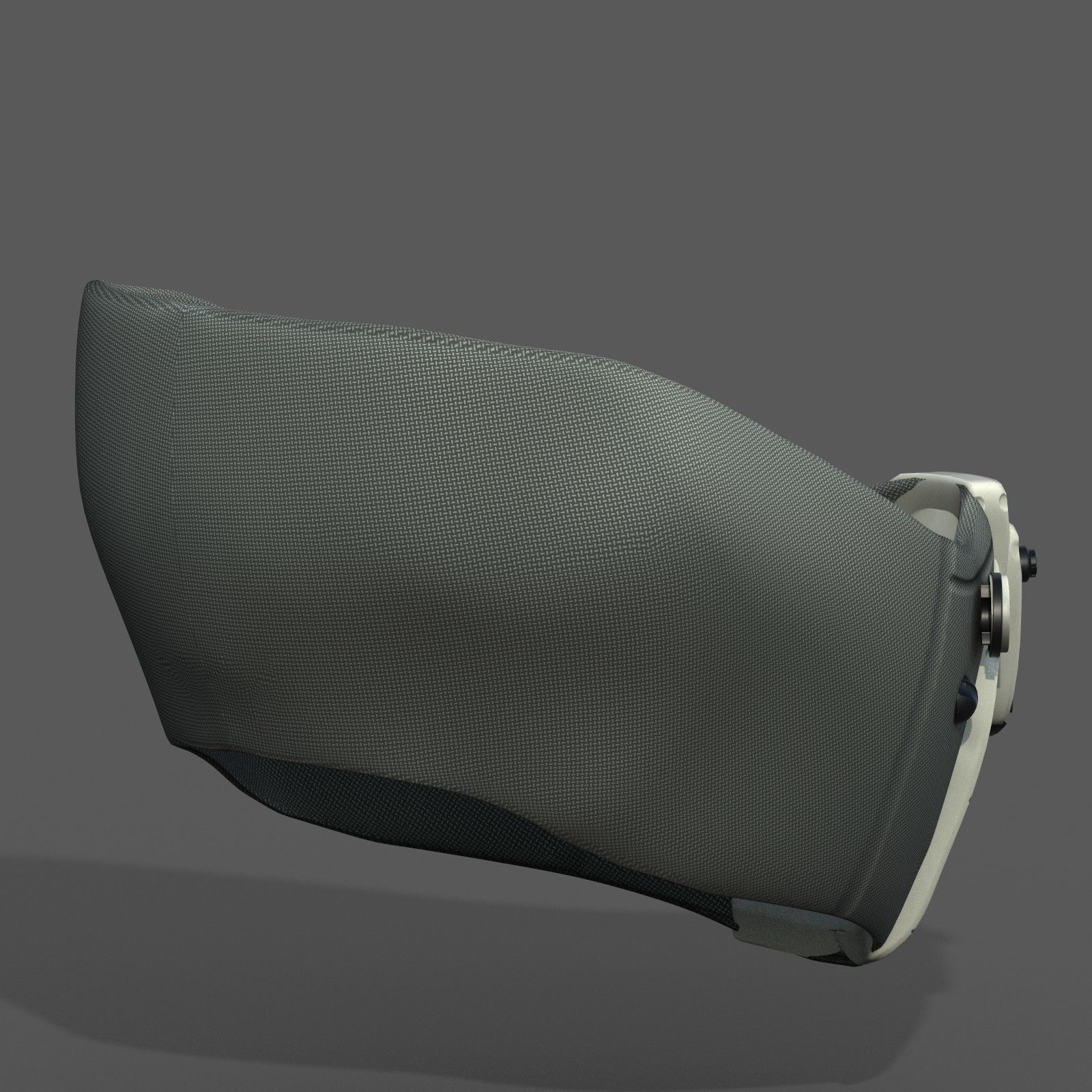 Gas mask helmet scifi fantasy armor hats military 3D model_8