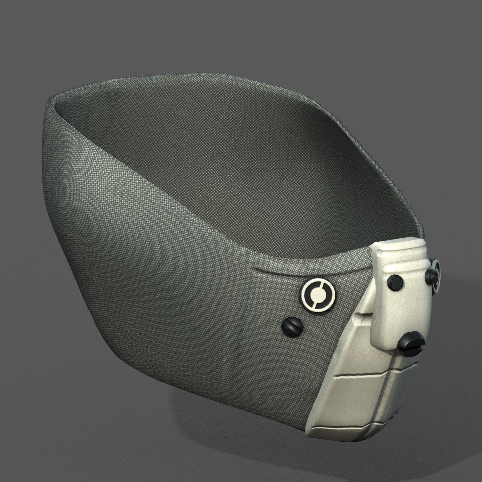 Gas mask helmet scifi fantasy armor hats military 3D model_9