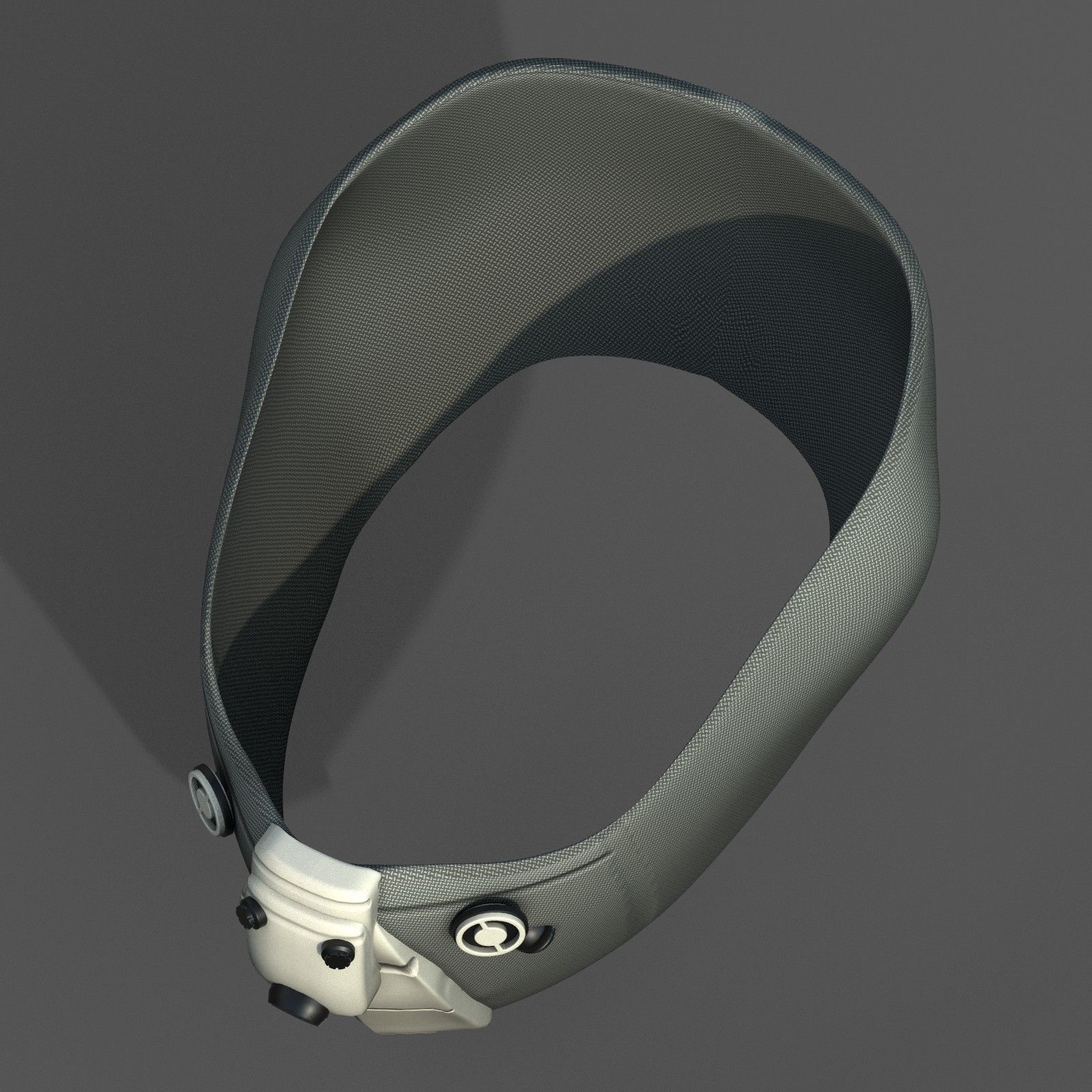 Gas mask helmet scifi fantasy armor hats military 3D model_5