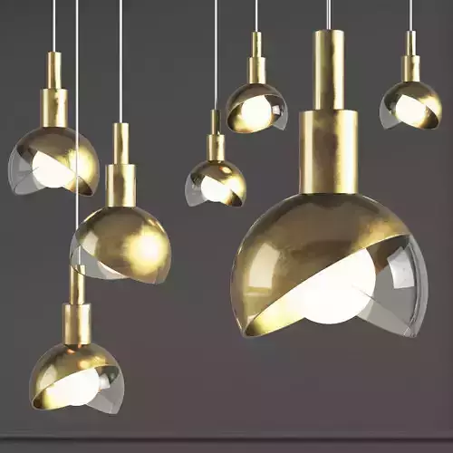 Gold Pendant Light