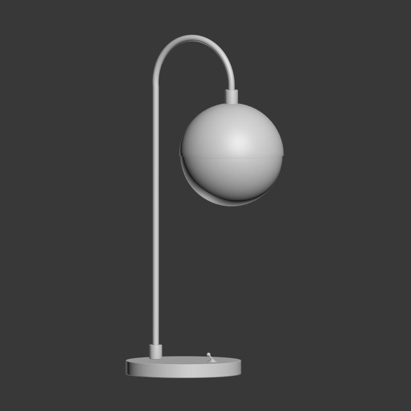 Table lamp Cedar Moss Table Lamp 3D model_1
