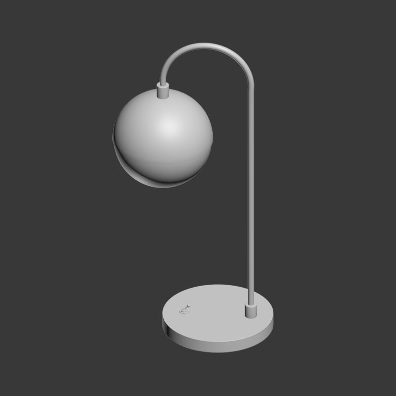 Table lamp Cedar Moss Table Lamp 3D model_3