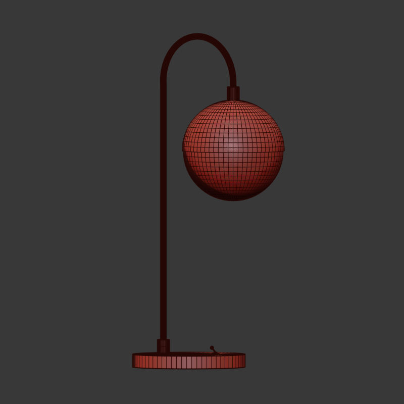 Table lamp Cedar Moss Table Lamp 3D model_4