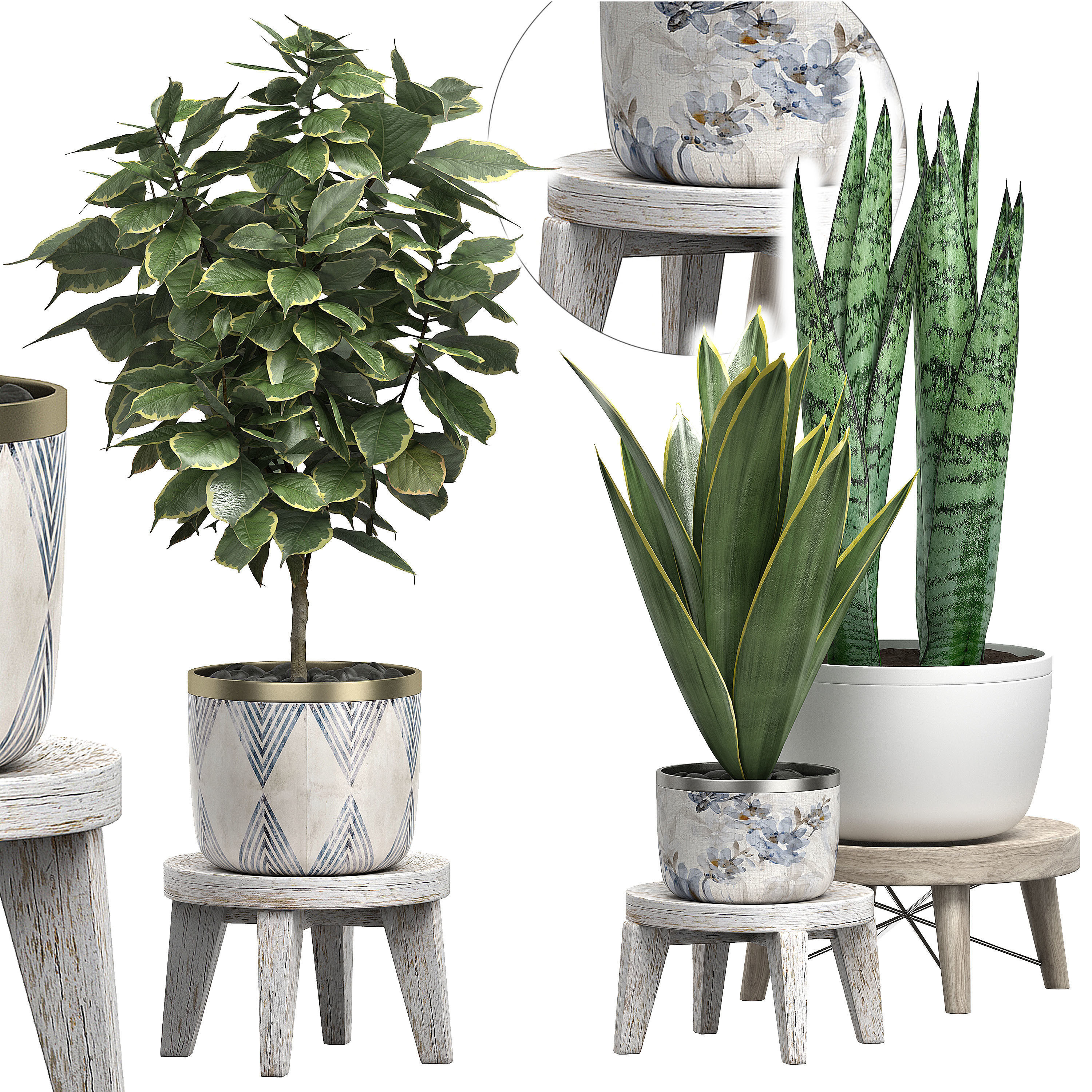 MEGA FLOWER PACK 3 3D model_2