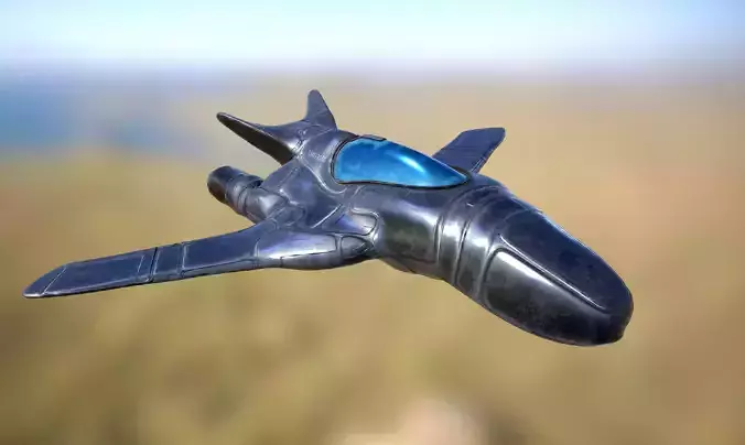 Fighter jet flying in sky