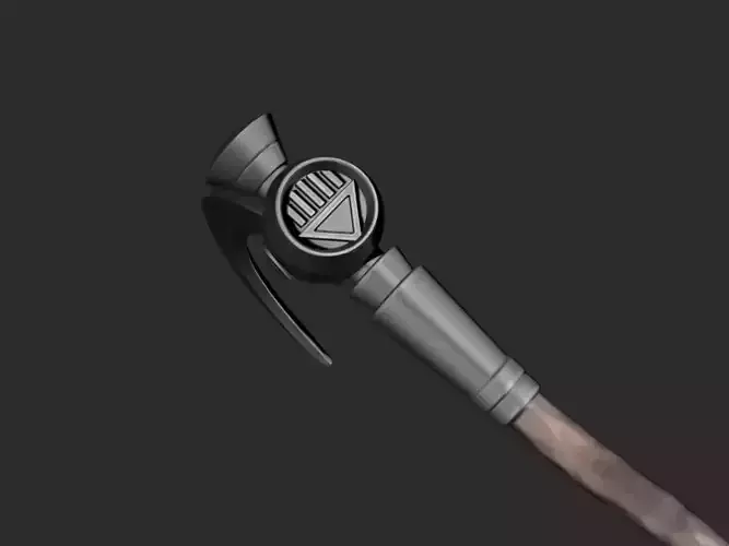 Nekron Scythe Black Lantern Corps 3D print model