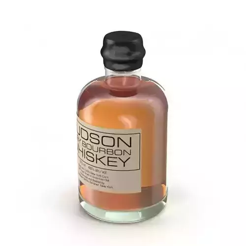 Whiskey bottle 3D model