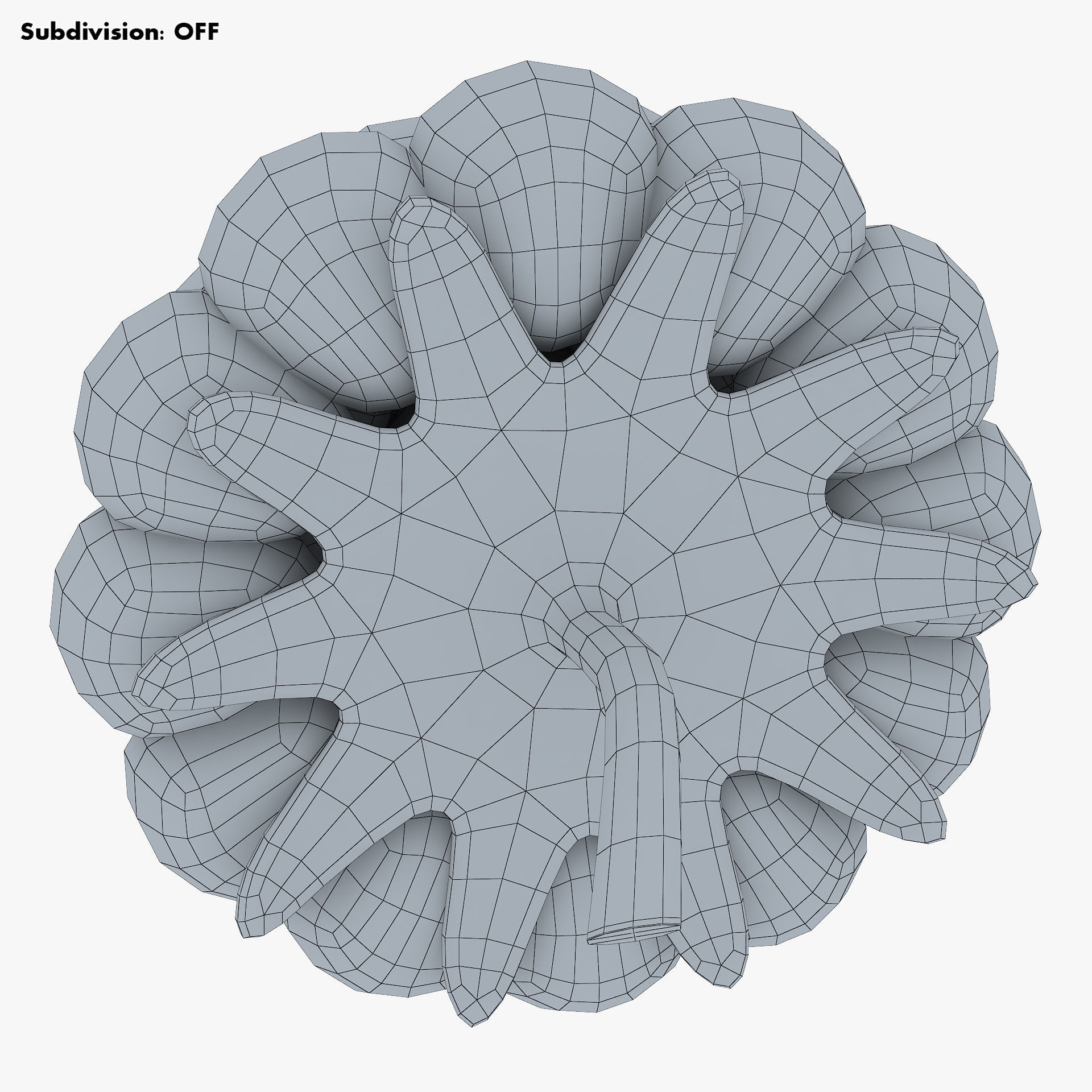 Cartoon Raspberry v 1 3D model_18