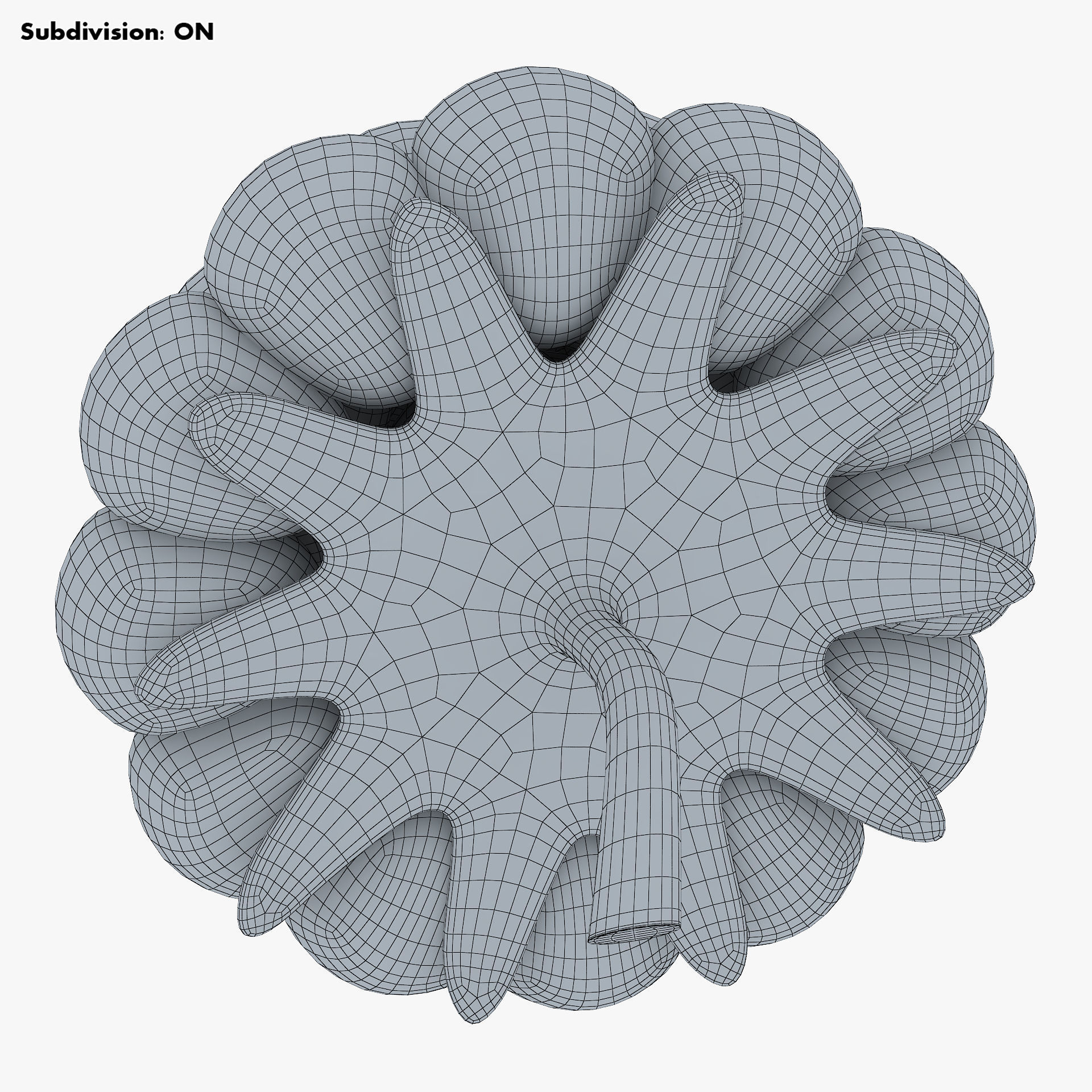 Cartoon Raspberry v 1 3D model_17