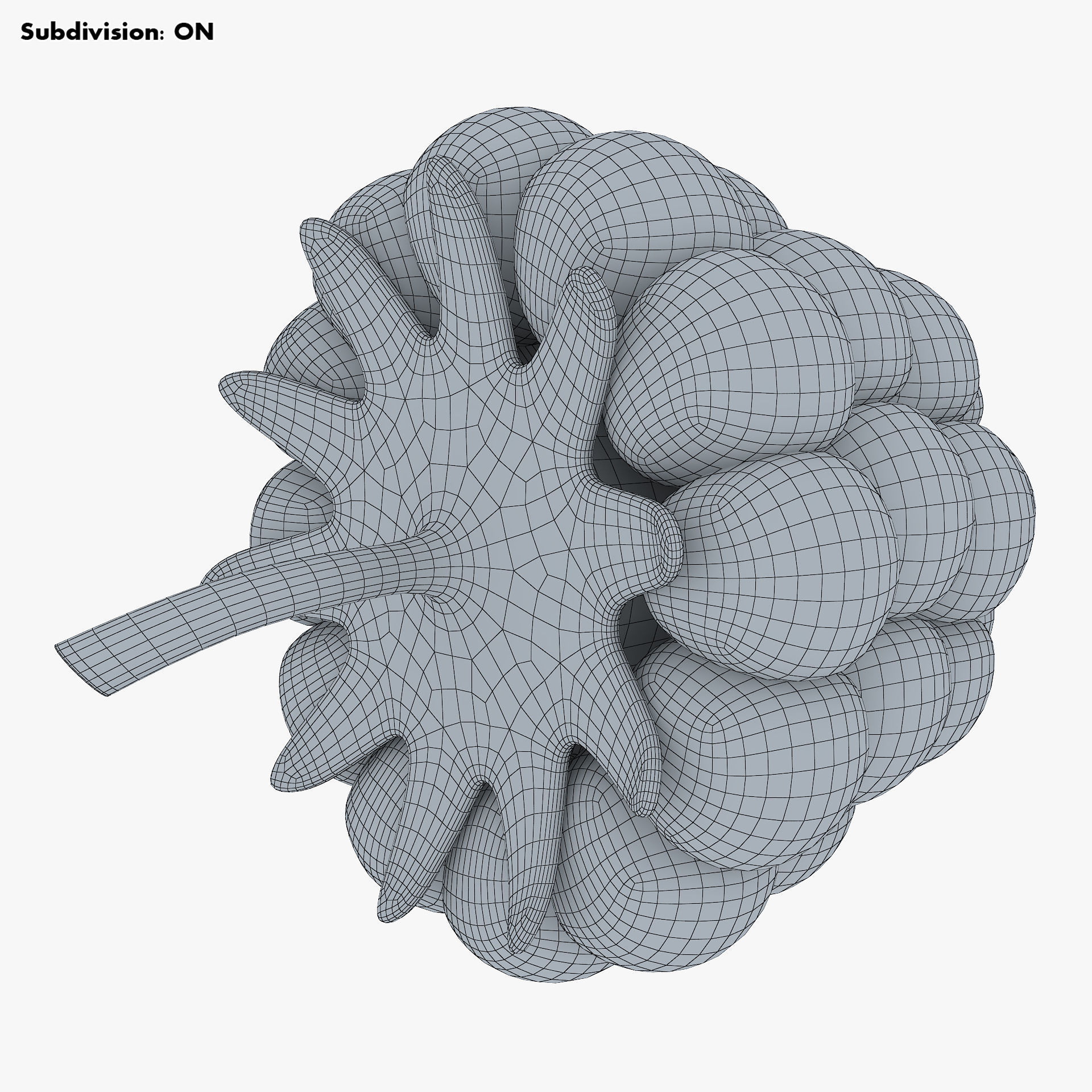 Cartoon Raspberry v 1 3D model_15