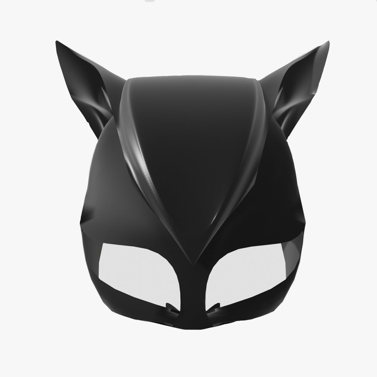 Catwoman mask Free low-poly 3D model_5