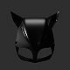 Catwoman mask Free low-poly 3D model_6