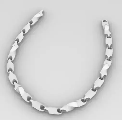 Segments for necklace and bracelet