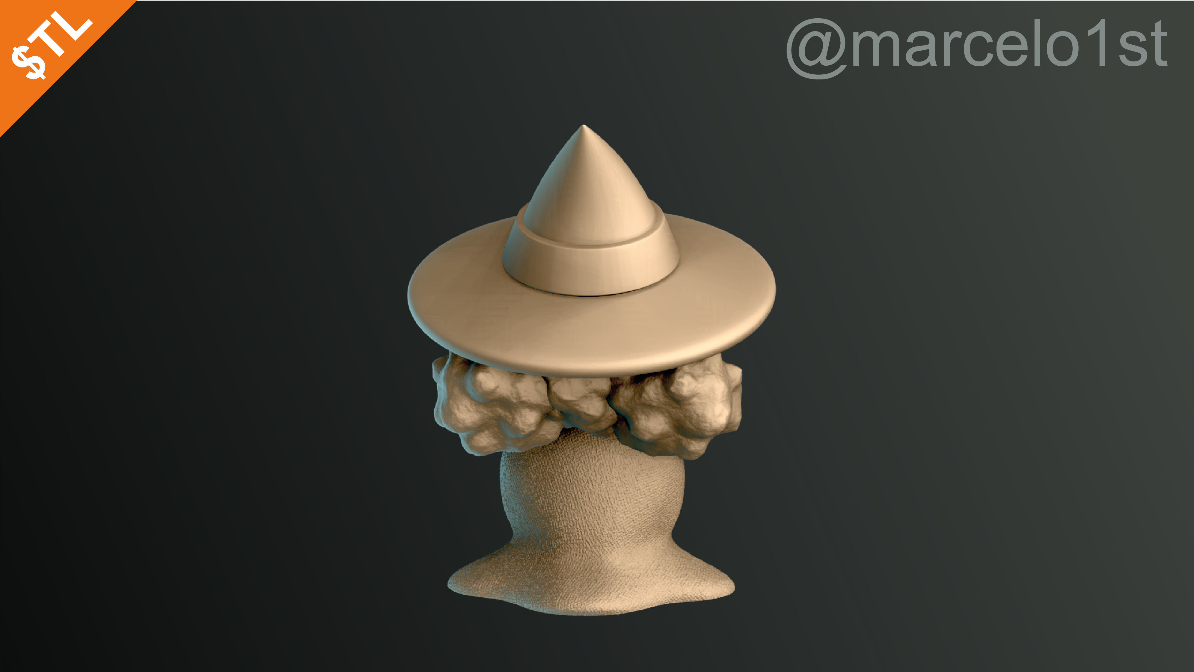 CLASSIC WITCHES HALLOWEEN DECORATION 3D print model_30