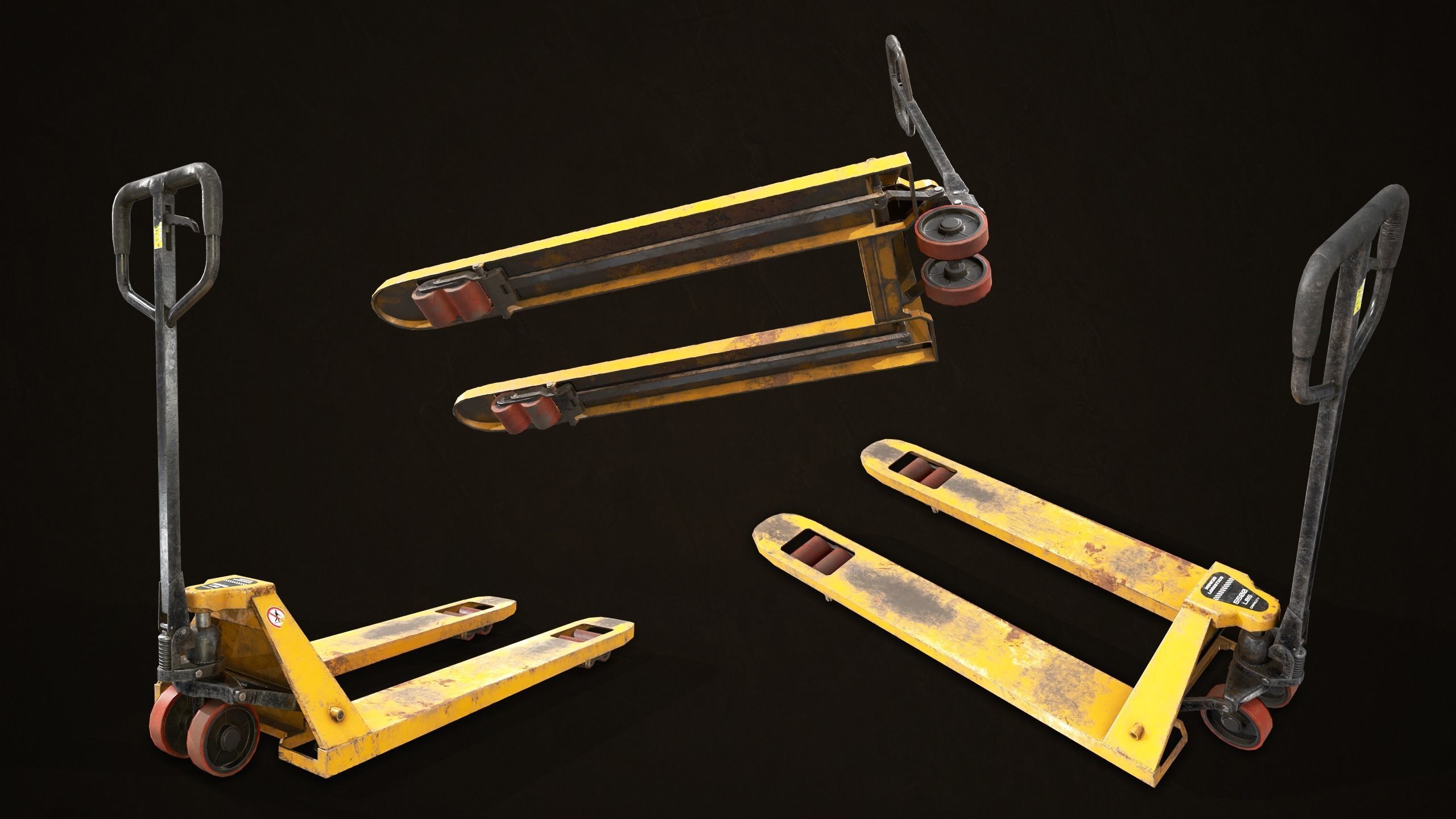 Industrial Warehouse Pack Vol 1 Low-poly 3D model_14