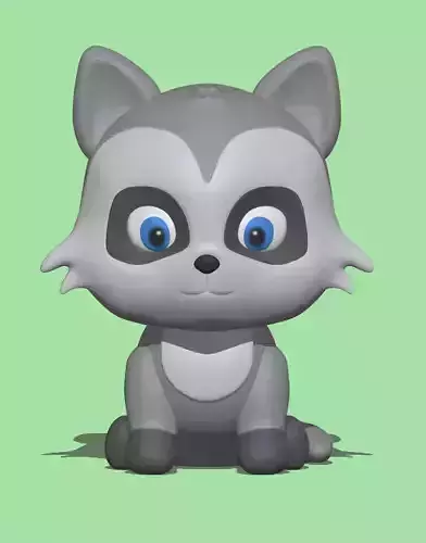 Cute Raccoon 